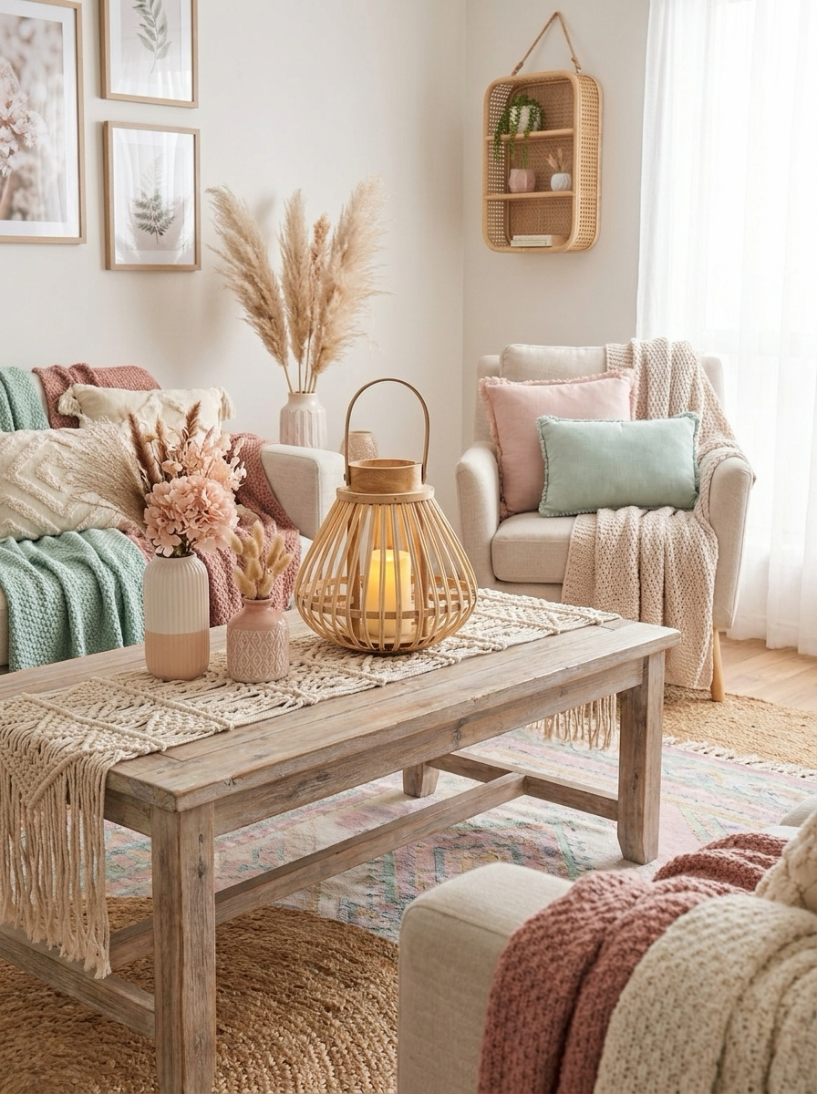 Handwoven Bamboo Wind Lantern — Candle Holder