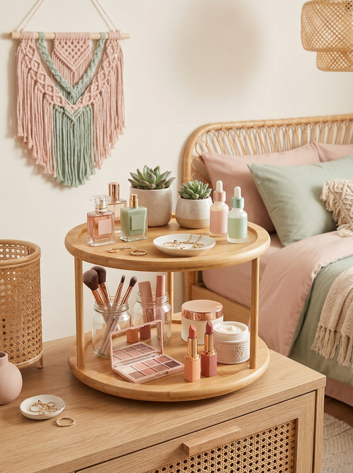 Bamboo Rotating Multi Organiser