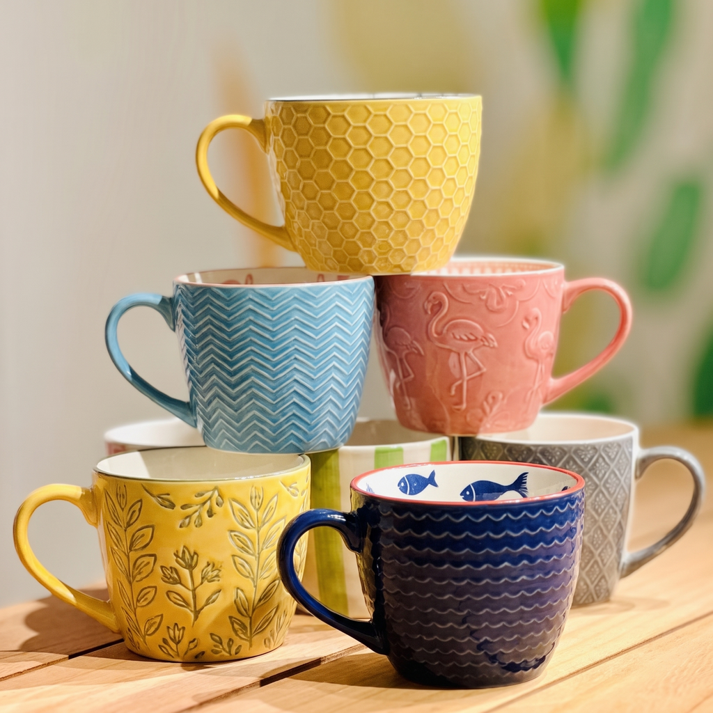 Microwave ceramic cup